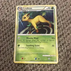 Leafeon 13/95 Pokemon HGSS Call of Legends 2011 Holo Rare -NM/LP - Image 1