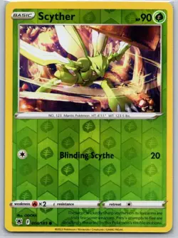 Scyther 004/189 Common Astral Radiance Pokemon Reverse Holo Near Mint - Image 1