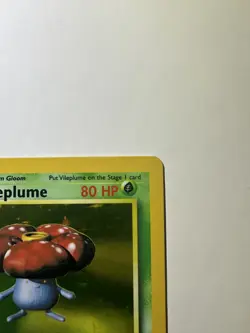 Pokemon Jungle Vileplume Holo Rare 15/64 Unlimited WOTC Vintage LP - Image 4
