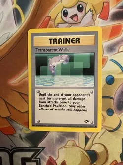 Pokemon Transparent Walls Gym Challenge 125/132 Near Mint NM - Image 1