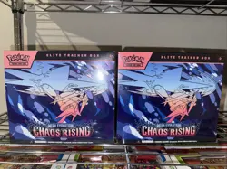 Lot of (2) Pokemon TCG Chaos Rising Elite Trainer Boxes SEALED ETB - Image 1