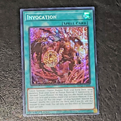 Yu-Gi-Oh! TCG - Invocation MP24-EN060 Alt Art 1st Ed NM Prismatic Secret Rare - Image 3