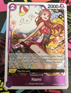 Nami PRB02-012 R One Piece Foil Card The Best Vol. 2 English - Image 1