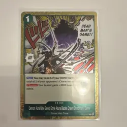 Bandai Zoro Demon Aura Nine Sword Style Asura Blades OP12-037 Event One Piece - Image 1