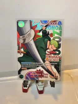 Round 1 Zoro English One Piece Promo PRB02-006 - Image 1
