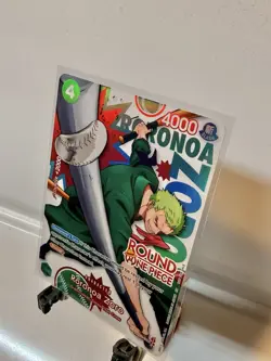 Round 1 Zoro English One Piece Promo PRB02-006 - Image 2