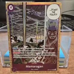 Mamaragan OP15-078 SR One Piece Adventure on Kami's Island Foil NM - Image 1