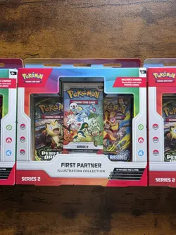 Pokemon First Partner Illustration Collection Series 2 Sealed X 3 - Image 3