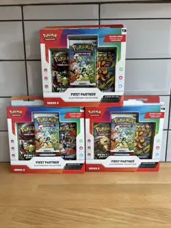 Pokemon TCG: First Partner Illustration Collection Series 2 New Sealed - Image 1