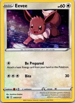 Eevee Holo Promo SWSH: Sword & Shield Promo Cards SWSH127 NM - Image 1