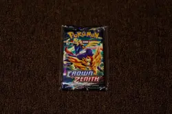 Pokemon Crown Zenith Booster Pack - 10 Cards / Pack - New Sealed - Image 1
