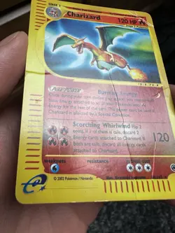 Charizard 🔥 Reverse Holo 40/165 Expedition Base Set Pokemon Card WOTC Wizards - Image 2