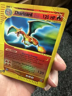 Charizard 🔥 Reverse Holo 40/165 Expedition Base Set Pokemon Card WOTC Wizards - Image 3