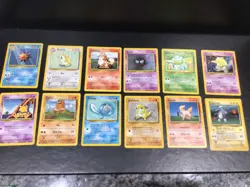 Lot Of 12 Vintage Non-Holo Pokemon Cards - No Duplicates - NICE! - Image 1