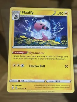 Flaaffy - 055/203 - Uncommon Pokemon Card - Image 1