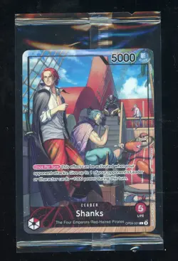 One Piece Shanks Leader Promo Card PSA Magazine Exclusive OP09-001 Sealed Card - Image 1