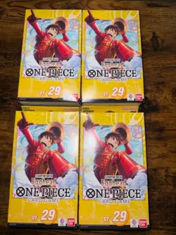 One Piece Card Game TCG: Starter Deck Sealed/Brand New – ST29 Egghead (Set of 4) - Image 1