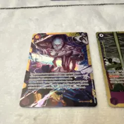 Bandai One Piece Card Game Sky Island Foil Enel & Mamaragan 2x Cards Lot - Image 4