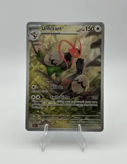 Pokemon TCG Unfezant Illustration Rare Card 150/086 Black Bolt (NM) - Image 1