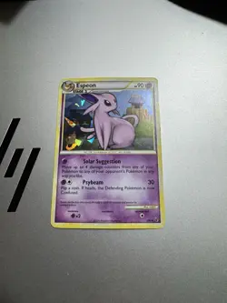 Espeon 2/90 Cracked Ice Holo HGSS Undaunted Rare Pokemon Card NM-Mint - Image 1