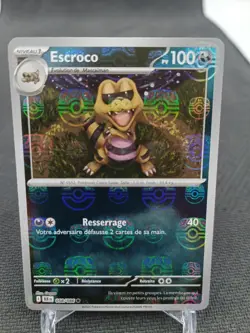 Escroco 058/086 Master Ball Carte Pokemon Fr Foudre - Image 1