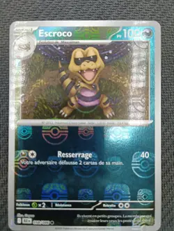 Escroco 058/086 Master Ball Carte Pokemon Fr Foudre - Image 3