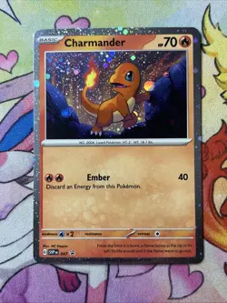 Charmander - SVP047 - Cosmos Holo - Pokemon Black Star Promo 2023 - NM - Image 1