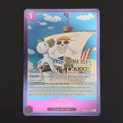 One Piece TCG Merry Go EB02-041 Judge Pack Vol. 7 Foil Stamped Promo - NM - Image 1