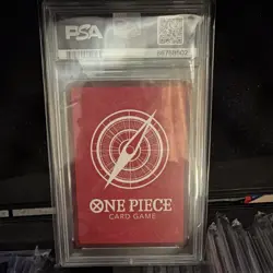One Piece CCG Uta Alt Art Foil OP06-001 Wings of the Captain Leader PSA 10 - Image 2