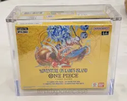 One Piece Booster Box Acrylic Case Magnetic Lid - READ DESCRIPTION SIZES OP03-16 - Image 4