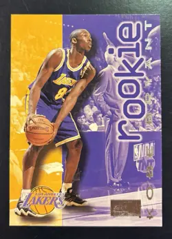 Kobe Bryant Rookie 1996-97 Skybox Premium #203 RC Card NBA Los Angeles Lakers - Image 1