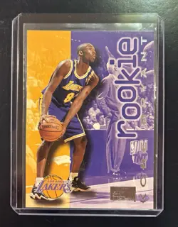 Kobe Bryant Rookie 1996-97 Skybox Premium #203 RC Card NBA Los Angeles Lakers - Image 3