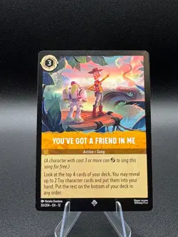You've Got A Friend In Me #30 Super Rare Lorcana Wilds Unknown - Image 1