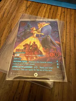 Belle & Beast Certain As The Sun Iconic - Disney Lorcana - Attack Of The Vine NM - Image 1