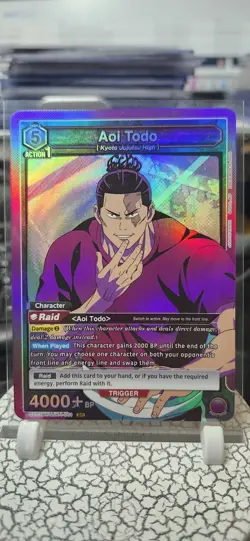 Union Arena Jujutsu Kaisen - Aoi Todo - UE03BT/JJK-1-081 - Super Rare - Image 1
