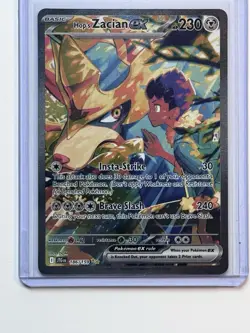 Hop's Zacian ex 186/159 Special Illustration Rare SIR Journey Together Pokemon - Image 1