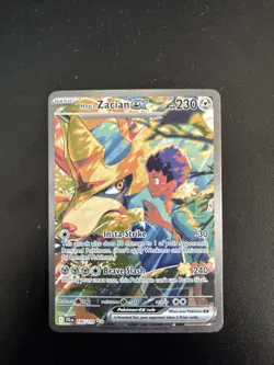 Pokemon TCG Hop's Zacian EX 186/159 Special Illustration Rare Journey Together - Image 1