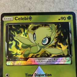Celebi Prism Star 19/214 Prism Rare Holo SM Lost Thunder Pack Fresh Great Center - Image 2