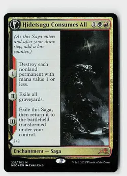 Hidetsugu Consumes All Foil M Prerelease Cards 221 NM - Image 1