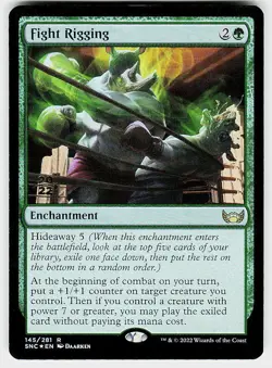 Fight Rigging Foil R Prerelease Cards 145 NM - Image 1