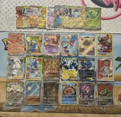 Pokemon Card Full Art Alt Art Fire Mewtwo Skyla - Image 1