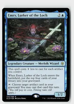 Emry, Lurker of the Loch Foil R Prerelease Cards 43 NM - Image 1