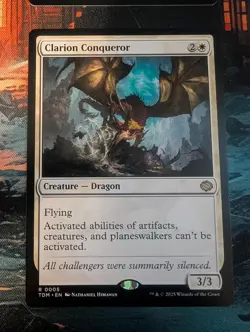 Clarion Conqueror 5 Rare Prerelease Cards Magic: The Gathering - Image 1