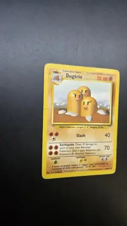 Dugtrio 019/102 Base Set Regular Pokemon Card - Ungraded - Image 4
