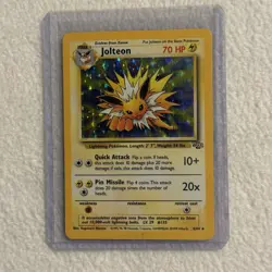 Jolteon 4/64 Jungle Holo Wotc Pokemon Card 1999 HP - Image 1