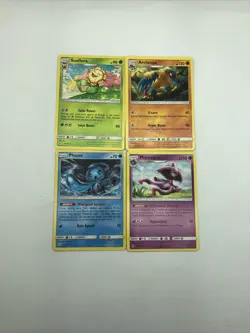 Lot Of 4 Pokemon TCG Non Holo Rare Cards See Pictures - Image 1