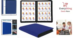 16-Pocket Card Binder 1664 Capacity Ringless Side-Loading TCG Sports Map - Image 2