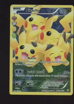 Pikachu RC29/RC32 Generations Ultra Rare Full Art Holo Pokemon Card - Image 1