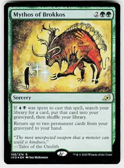 Mythos of Brokkos Foil R Ikoria: Lair of Behemoths 168 NM - Image 1