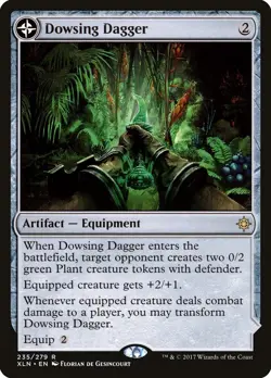 MTG Magic Dowsing Dagger Ixalan 235 NM - Image 1
